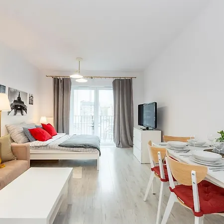 Appartement Luxury In -3- Bright & Secure Free Parking Łódź