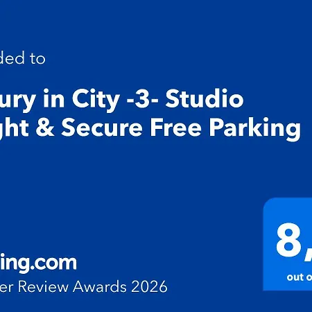 Appartement Luxury In -3- Bright & Secure Free Parking Łódź